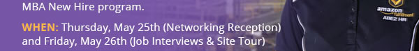 Register Today To Interview With Amazon
