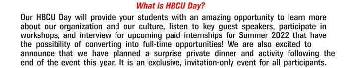 Internship Opportunity at HBCU Day hosted by Autozone