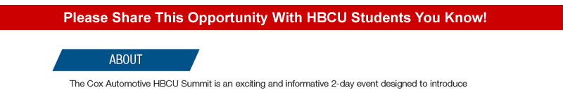 2016 Cox Automotive HBCU Summit