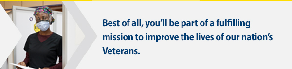 Career Opportunities at the Dept of Veterans Affairs