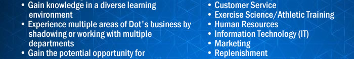 Internships Opportunities Available With Dot Foods