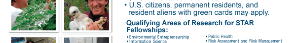Environmental Protection Agency Fellowships