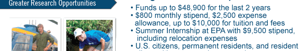 EPA Research Fellowship Opportunities