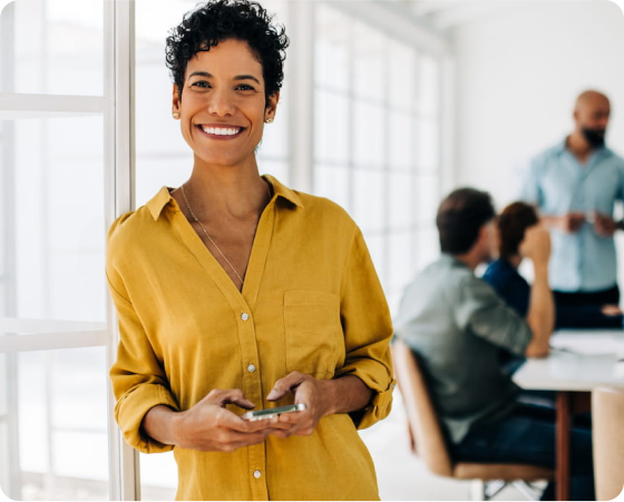 Fidelity Careers hero, student working at a computer