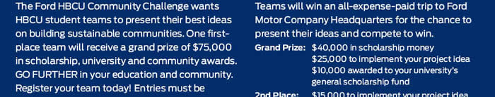 Ford HBCU Community Challenge