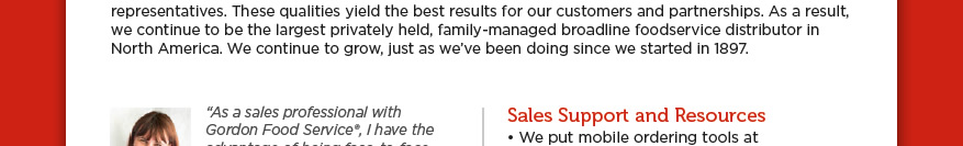 Gordon Food Serve Careers