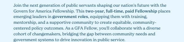 Apply now for the 2025 Fellowship Program