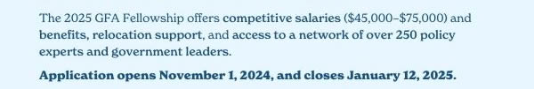 Apply now for the 2025 Fellowship Program