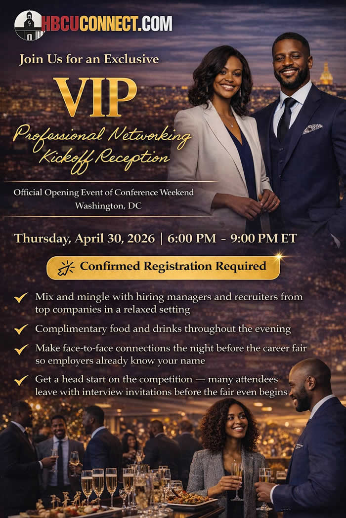 HBCUCONNECT Conference and Career Fair 2026 Email Blast