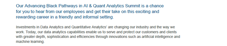 Register now for the Advancing Black Pathways AI and Quant Analytics Summit