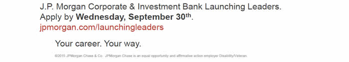 JP Morgan Chase Careers