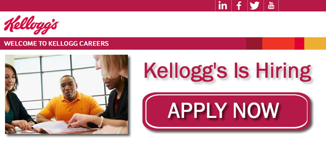 Kelloggs Is Hiring