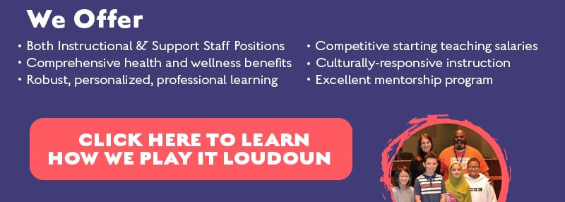 Loudoun County Public Schools - Now Hiring!