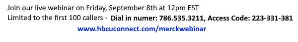 Join Our Live Webinar - Merck
