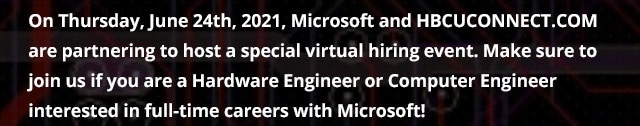 Get hired at the Microsoft Azure and HBCU Connect hiring event