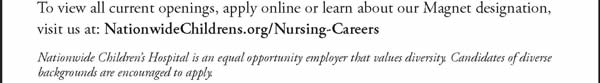 Nursing Careers at Nationwide Children's Hospital