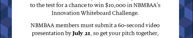 NBMBAA 2015 Innovation Whiteboard Challenge