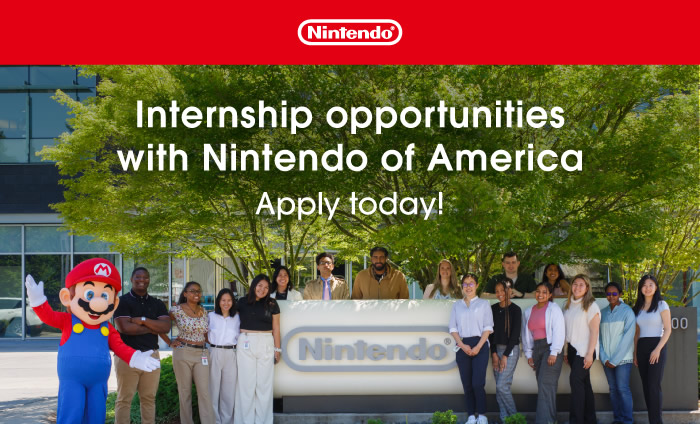 Summer Internship Opportunities with Nintendo