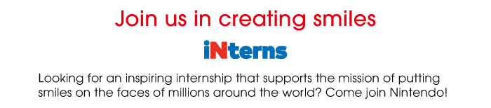 Summer Internship Opportunities with Nintendo