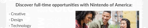 Careers at Nintendo America!