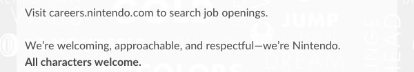 Careers at Nintendo America!
