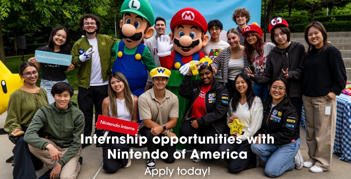 Summer Internship Opportunities with Nintendo