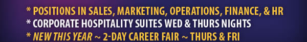 National Sales Network Confernece and Career Fair