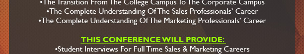 National Sales Network Student Sales and Marketing Conference