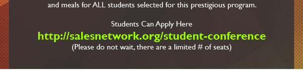 National Sales Network Student Sales and Marketing Conference