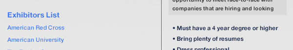 Professional and Technology Career Fair 2013