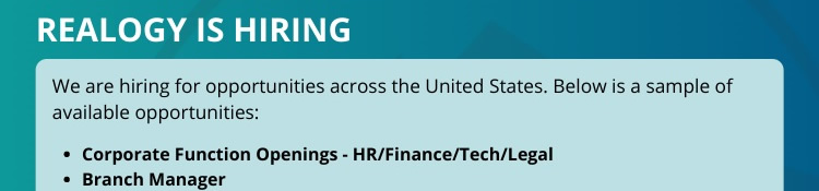 Careers at Realogy - Apply Today