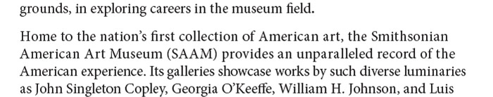 Internships With The Smithsonian American Art Museum