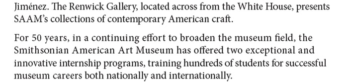 Internships With The Smithsonian American Art Museum