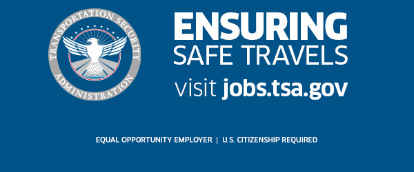Join a mission that matters - with the TSA