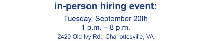 Register Now For the UVA Health Recruitment Event