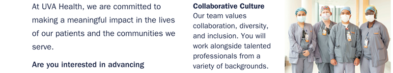 Work With Purpose - Career Opportunities at UVA Health