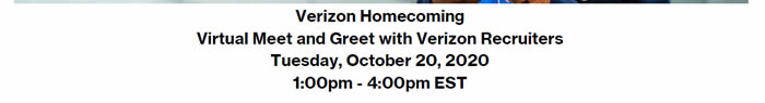 Verizon Virtual Meet and Greet