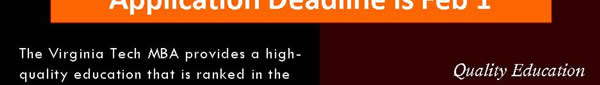Virginia Tech MBA Program