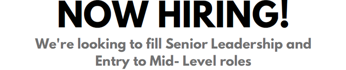 Check out our open job positions and apply!