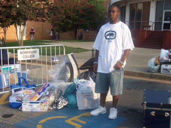 During Freshman Orientation