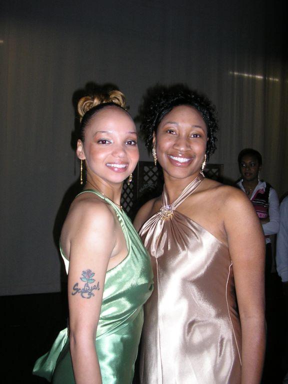 ME AND SADIYAH @ MISS BLACK & GOLD PAGENT