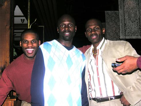TJ, Darrell Armstrong Dallas Mavericks) and Me!