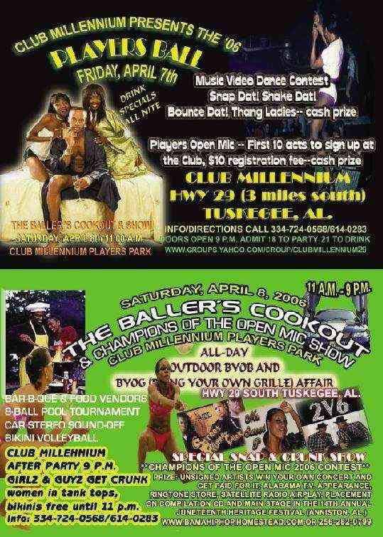 Players Ball & Ballers Picnic April 7-8th