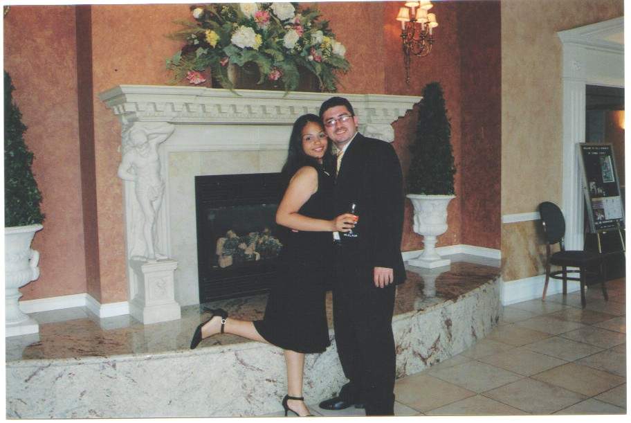 The night we got engaged