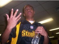 reppin the burgh wit five fingers