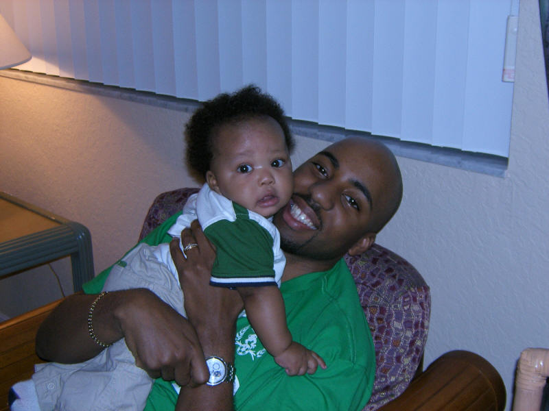 Christian and Daddy in FL for Vacation 05/06