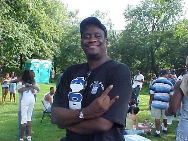 Myself at NYC Blue & White Family Reunion, 2006