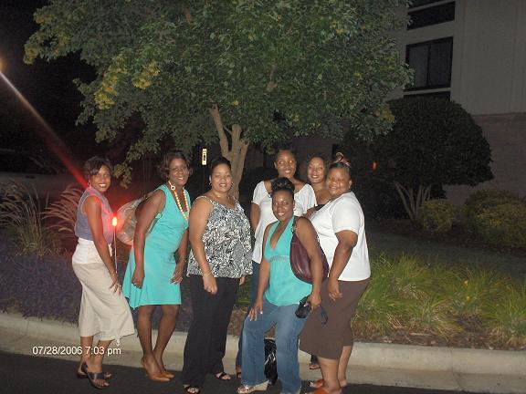 me & girls ready to roll out