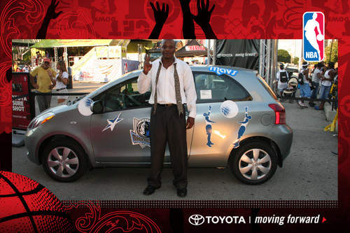 Chilling @ the 2006 Hoop It Up