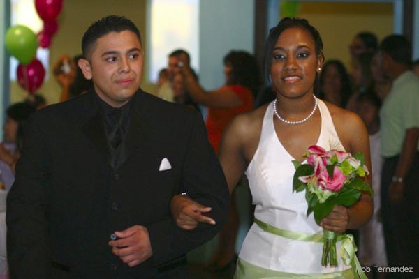 Lynda Kaye in a wedding